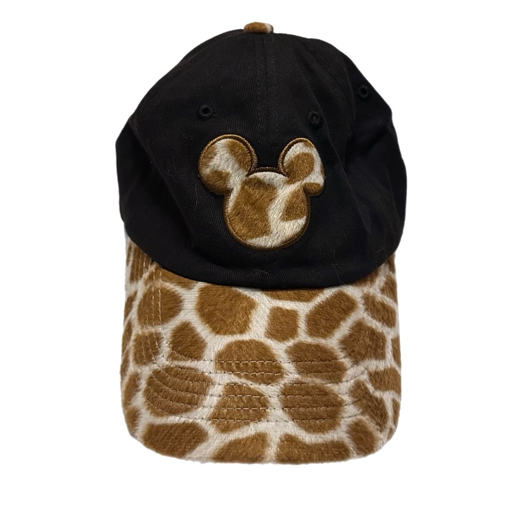 Vintage Disney's Animal‎ Kingdom Leopard Print Ball Cap Hat - One Size
